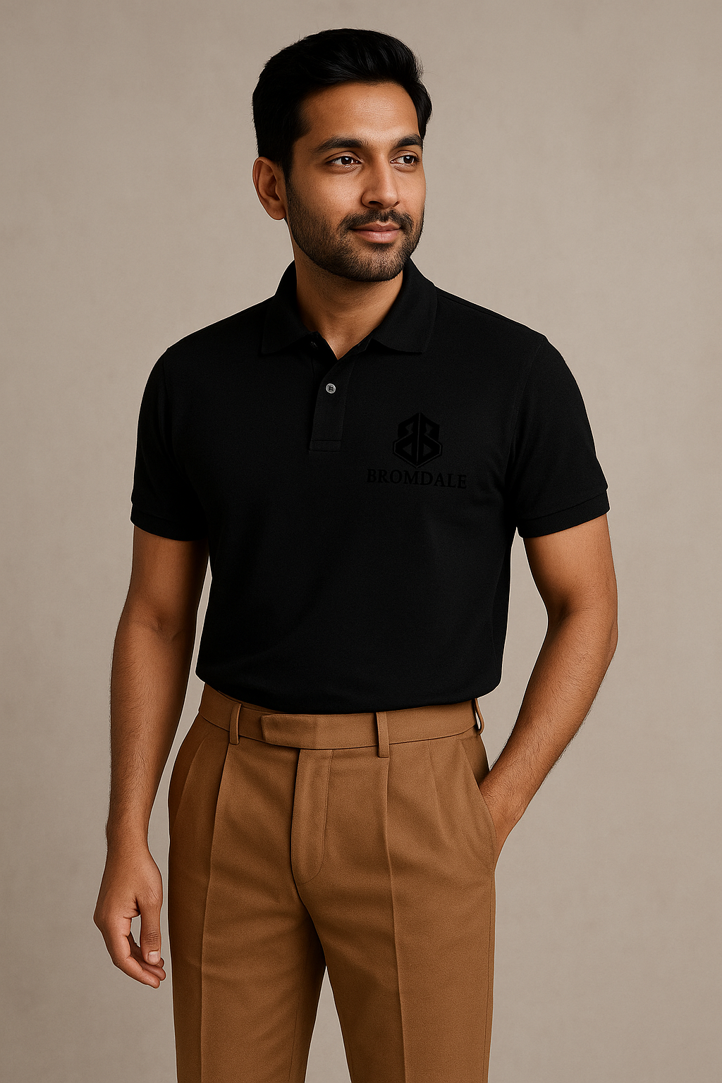 Polo T-Shirt Black