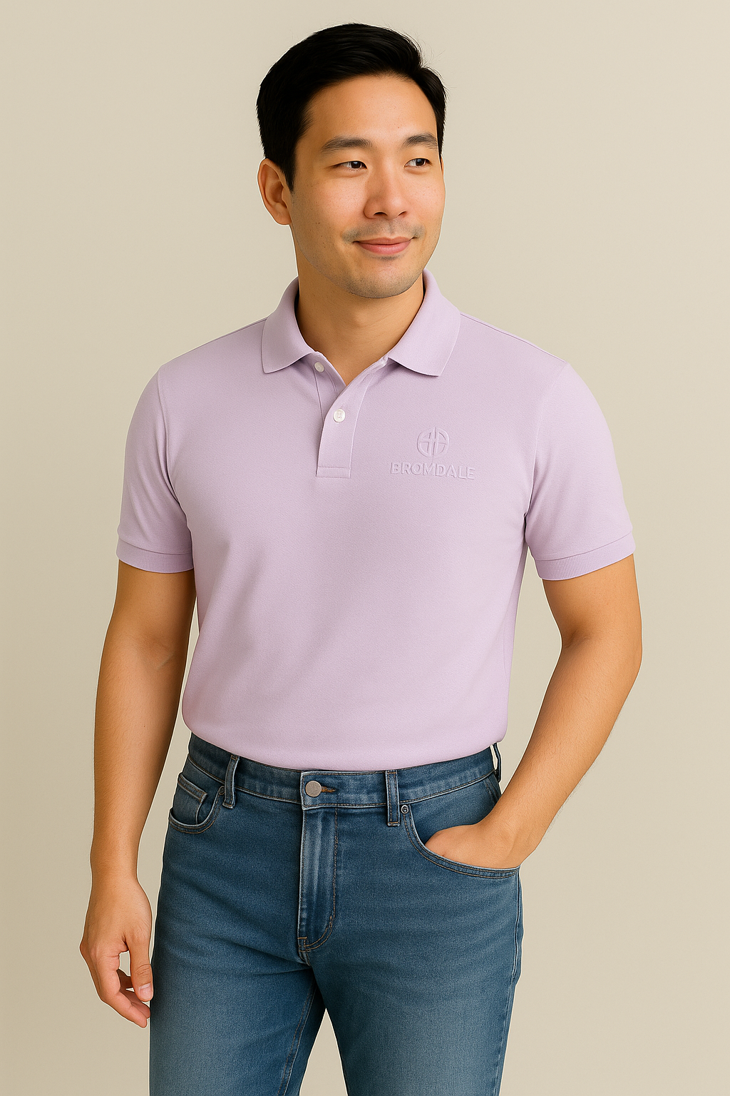 Polo T-shirt Lavender